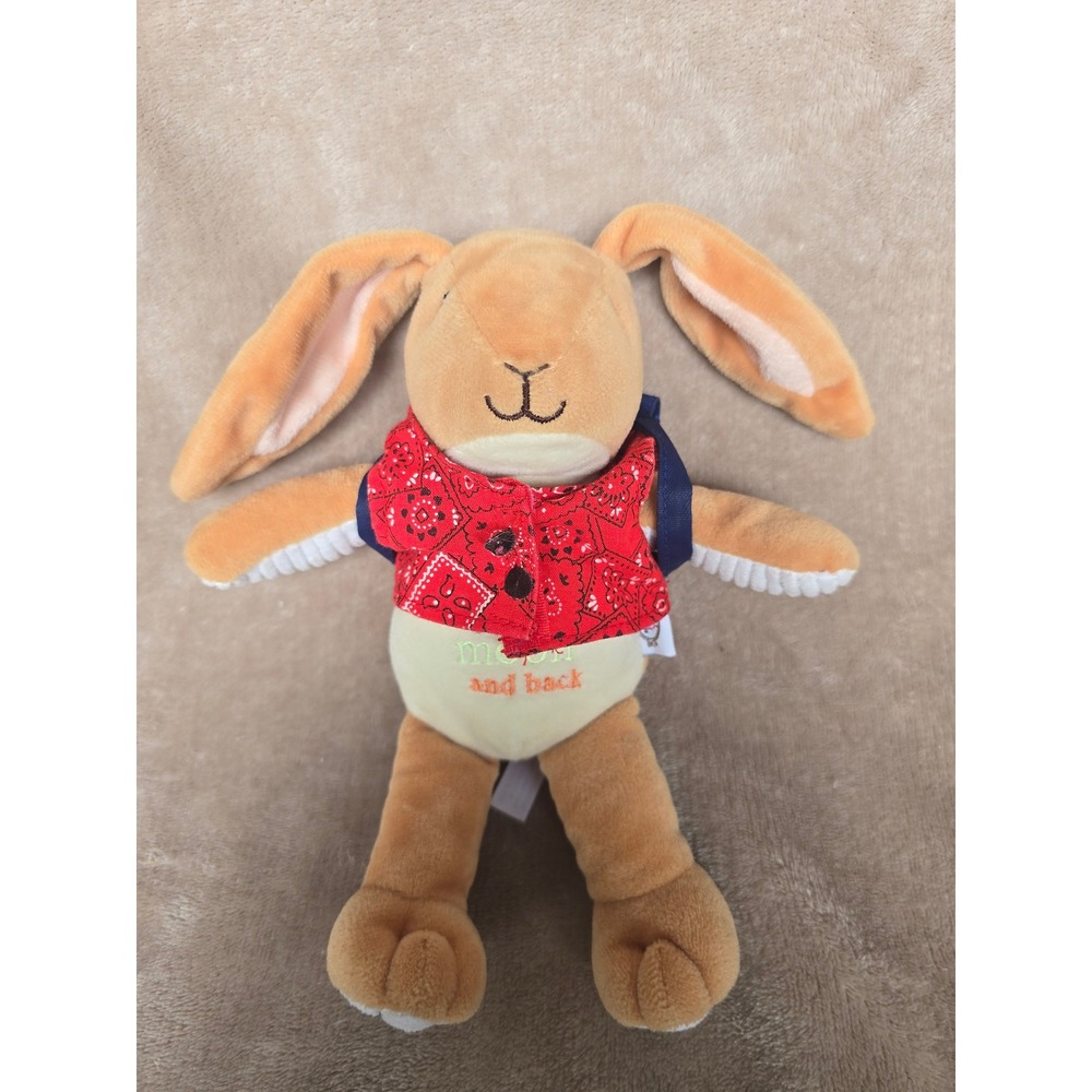 Guess How Much I Love You Nutbrown Hare Plush Bunny Backpack Paisley Vest 96784